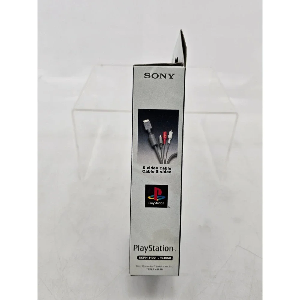 Sony PlayStation PS1 PS2 S-Video Cable 94050 SCPH-1100 Vintage OEM - NEW